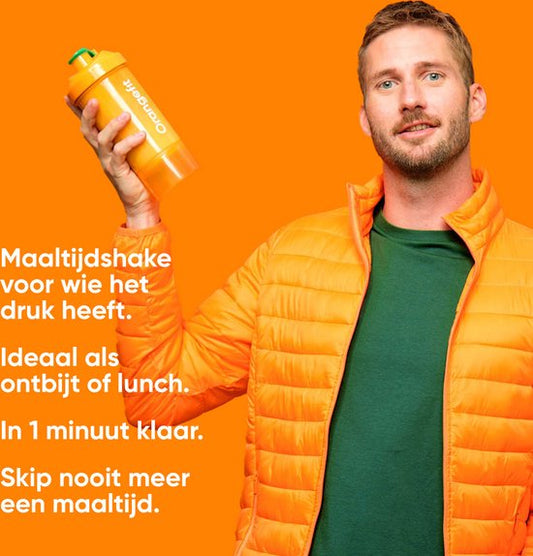 Orangefit Hero - Maaltijdshake - Maaltijdvervanger - Blueberry - 1000 gram