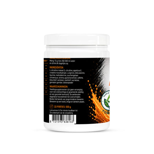 Pre-Workout Booster Tropical - 500g