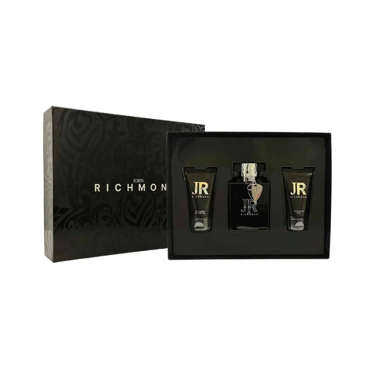 Set John Richmond: Man, Eau De Parfum, For Men, 100 ml + Man, Nourishing, Shower Gel, 50 ml + Man, After-Shave Balm, 50 ml