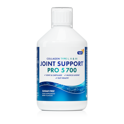 Swedish Nutra Collagen Joint Support Pro – Vloeibare Formule met Collageen Type 1, 2 & 3, Glucosamine, Chondroïtine, MSM, Kurkuma, Probiotica & Vitaminen – Natuurlijke Bessensmaak – Dagelijks 15 ml