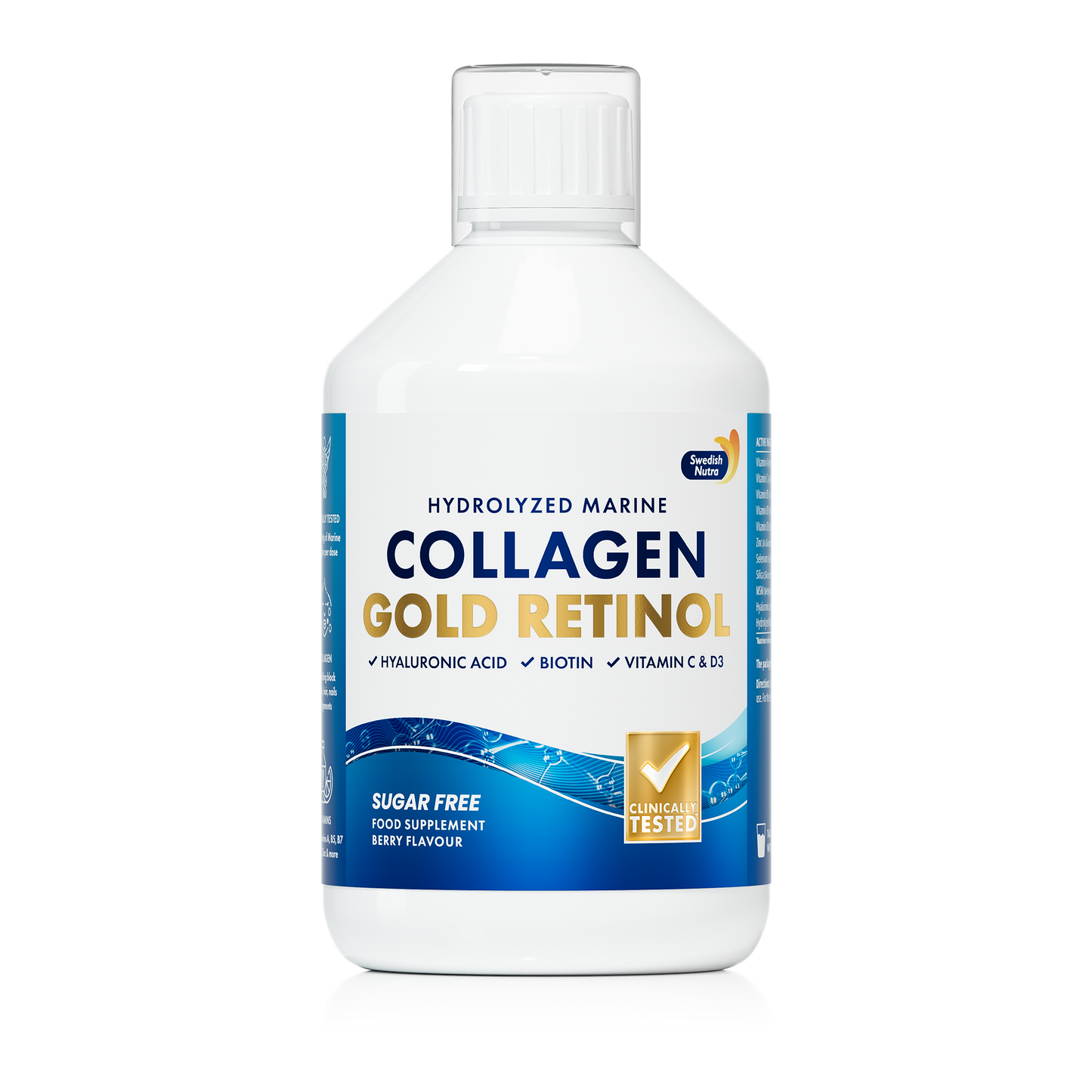 Swedish Nutra Collagen Gold Retinol zuckerfrei