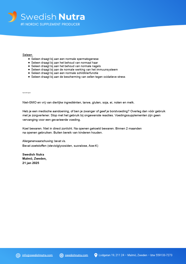 Swedish Nutra Collageen 15.000 mg – Vloeibaar Marine Collageen Supplement –Immuun- en Celsupport-Met Retinol, Hyaluronzuur, Elastine & Vitamine C –Voor Huid, Haar, Nagels & Gewrichten – Anti-Aging –Suikervrij- Appelsmaak- Snelle Opname-500 ml