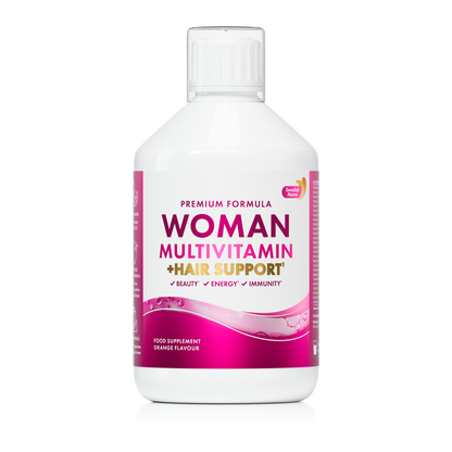 Swedish Nutra Woman Multivitamin +Hair support