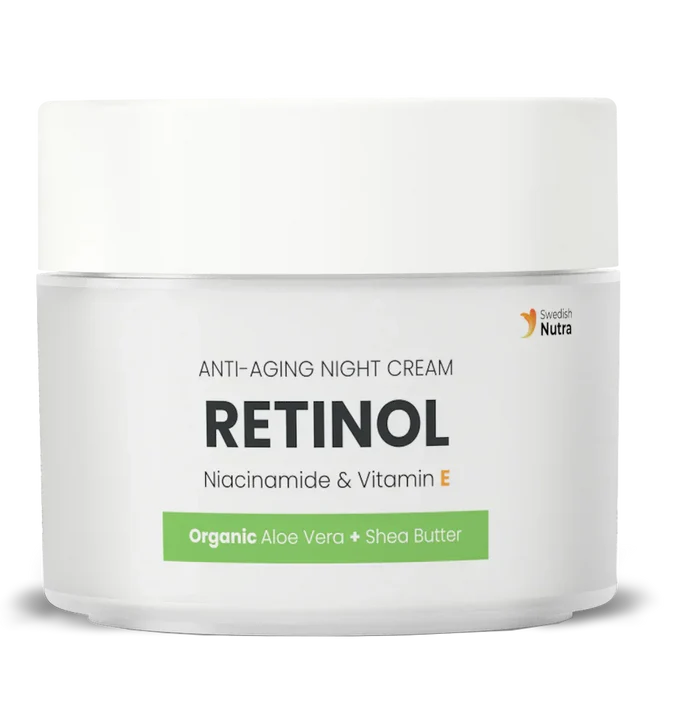 Swedish Nutra Anti-Aging Retinol Nachtcrème – 50 ml