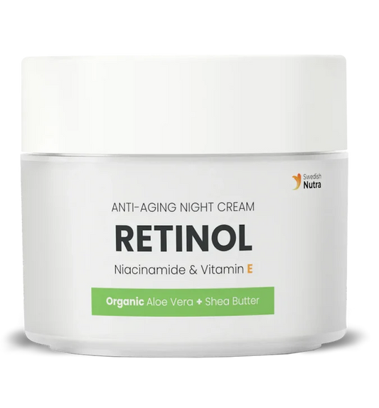 Swedish Nutra Anti-Aging Retinol Nachtcrème – 50 ml
