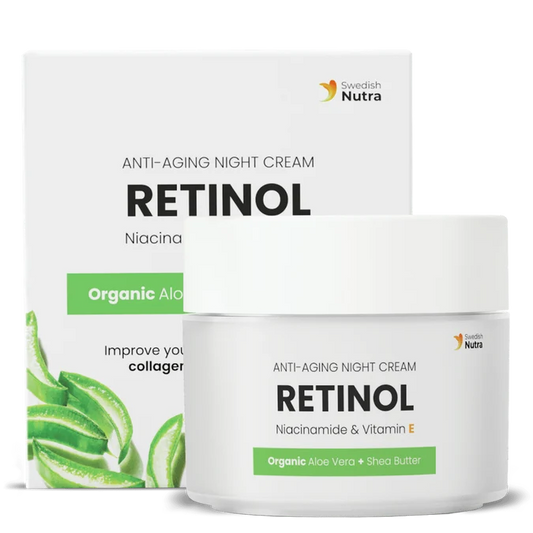 Swedish Nutra Anti-Aging Retinol Nachtcrème – 50 ml