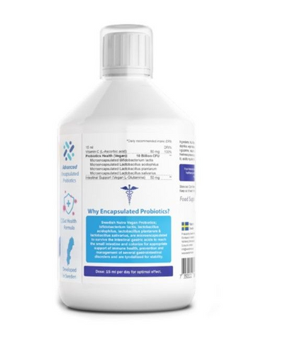 Swedish Nutra Encapsulated Probiotics (500ml)