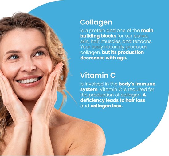 Swedish Nutra Vloeibare Marine Collageen 500 ml - Pure Peptide - Vloeibaar - Suikervrij met Hyaluronzuur en Vitamine C - Anti aging - Anti Rimpel - Huid - Haar - Nagels