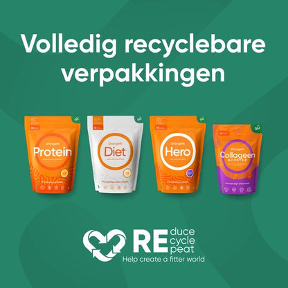 Orangefit Hero - Maaltijdshake - Maaltijdvervanger - Vanille - 1000 gram