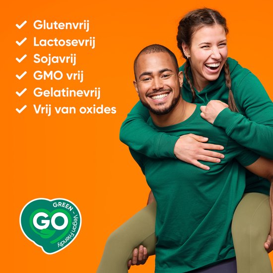 Orangefit Magnesium - 60 tabletten - Magnesium bisglycinaat - Mineralen - Supplementen - Voor Slaap & Energie