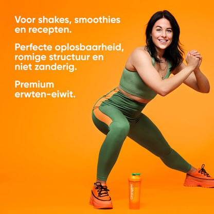 Orangefit Proteine Poeder - Vegan Proteine Shake - 750g (29 shakes) - Eiwitshake Banaan - Lactosevrije Eiwitpoeder
