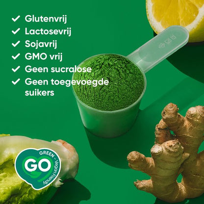 Orangefit Greens - Superfoods - Green Juice - Mix van Groenten, Fruit en Vezels - 300gr (30 porties)