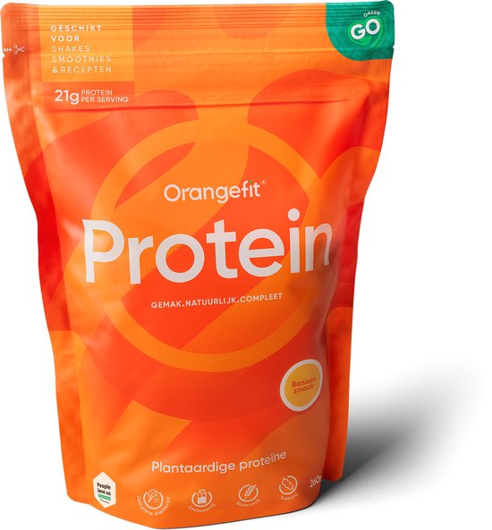 Orangefit Proteïne Poeder / Vegan Eiwitshake - 260g - Vanille