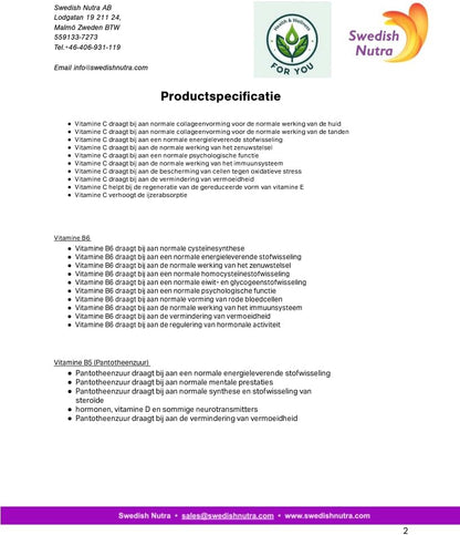 Swedish Nutra Collagen Pure Peptide 500ML – Vloeibare Collageenpeptiden voor Huid, Haar & Gewrichten – Hoge Opname – Zuiver Collageen Supplement – Vrij van Gluten, Suiker & Kunstmatige Stoffen