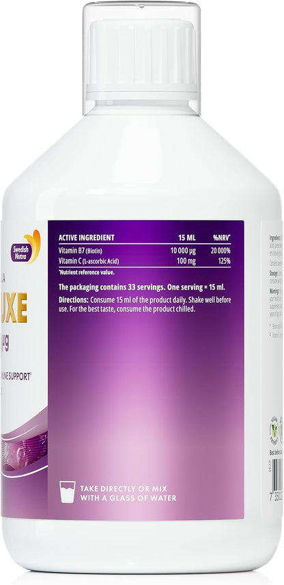 Swedish Nutra Biotin 10 000 Luxe