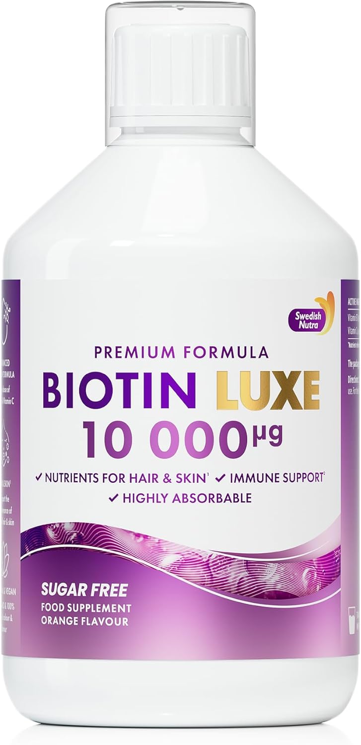 Swedish Nutra Biotin 10 000 Luxe