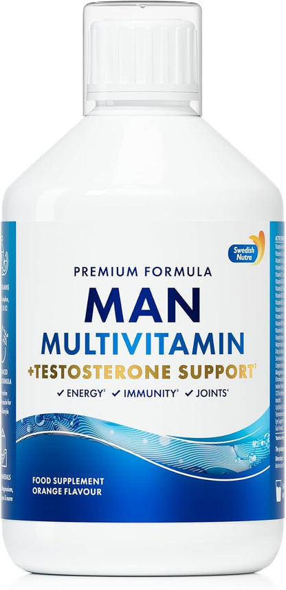 Swedish Nutra - Men Multivitamin Testo Support