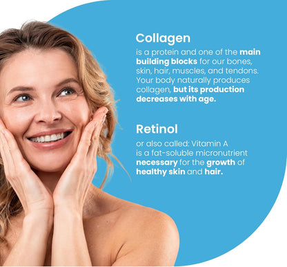 Swedish Nutra Collagen Gold Retinol suiker vrij