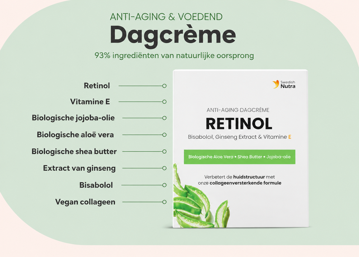 Swedish Nutra Anti-Aging Retinol Dagcrème