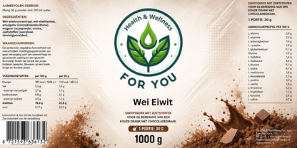 Whey Protein Chocolate - 1000g