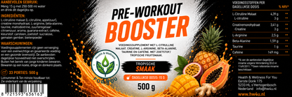 Pre-Workout Booster Tropical - 500g