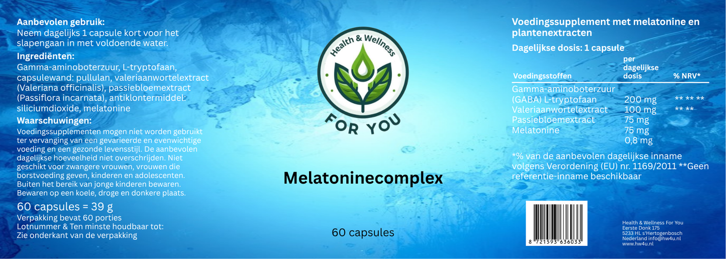Melatonin Complex - 60 Capsules