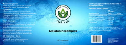 Melatonin Complex - 60 Capsules