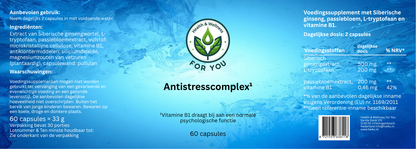 Anti-Stress Complex - 60 Capsules