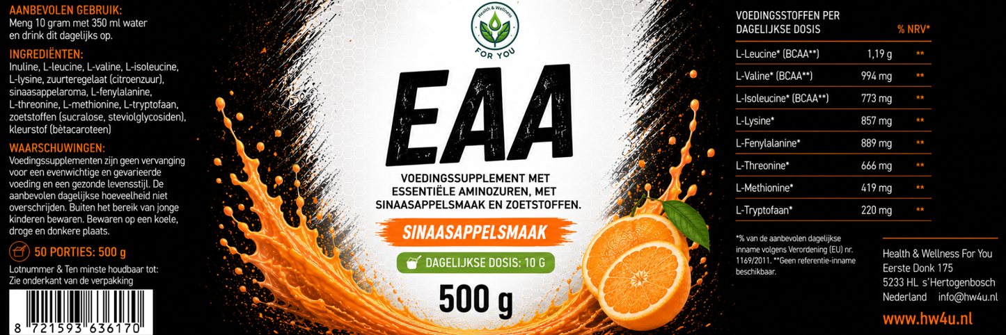 EAA Orange - 500g