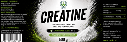 Creatine Monohydrate – 500g