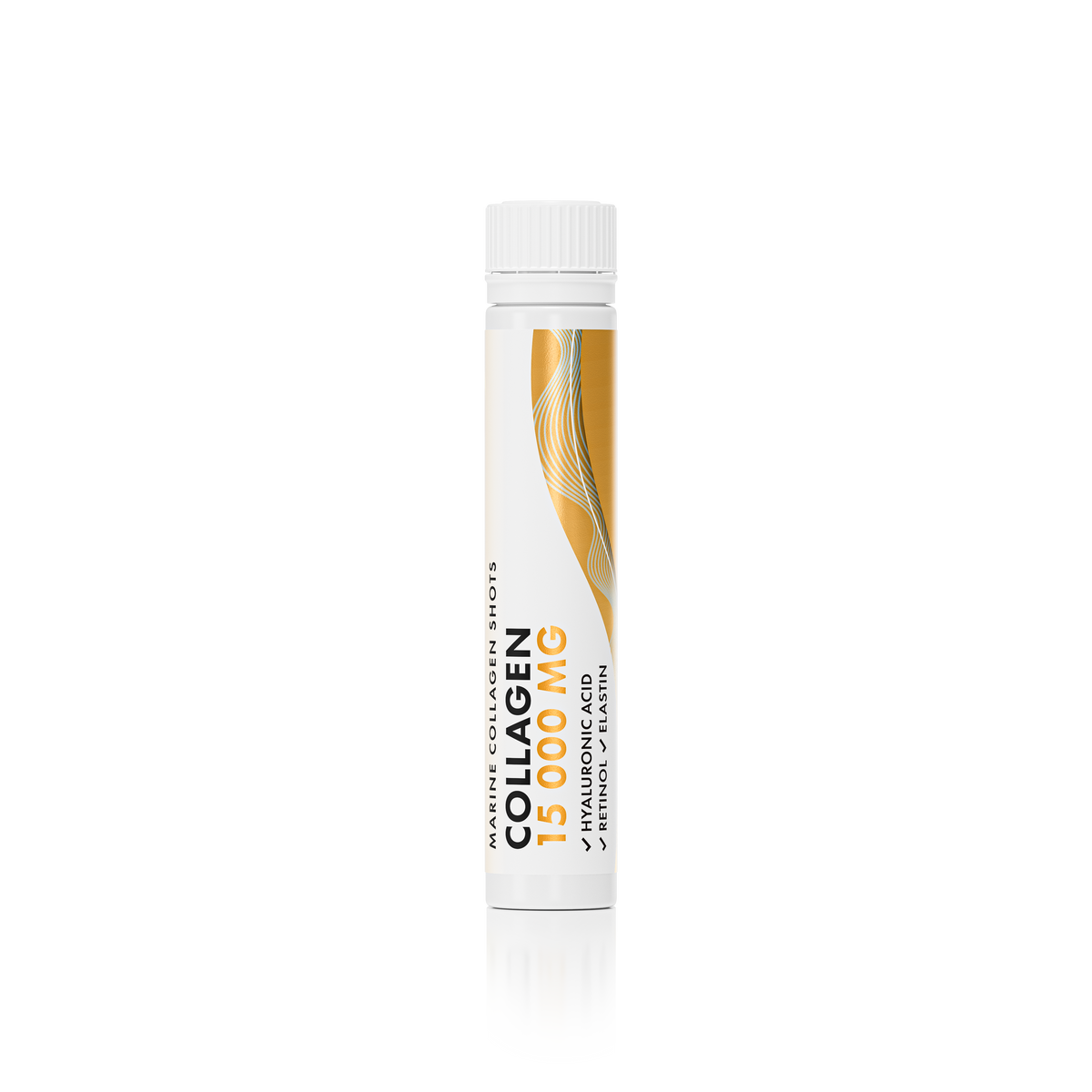 Swedish Nutra Marine Kollagen 15.000 mg – 20 Shots mit Apfelgeschmack
