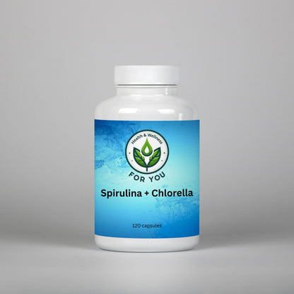 Spirulina + Chlorella - 120 Capsules