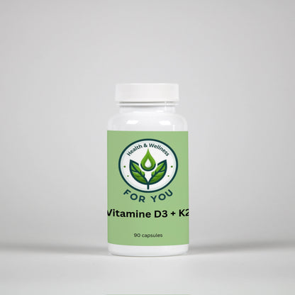 Vitamin D3 + K2 – 90 Capsules