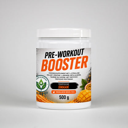 Pre-Workout Booster Tropical - 500g