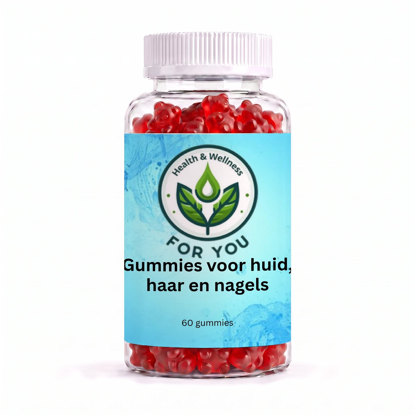 Health & Wellnes For You Gummies Haar, Huid en Nagels 60 stuks