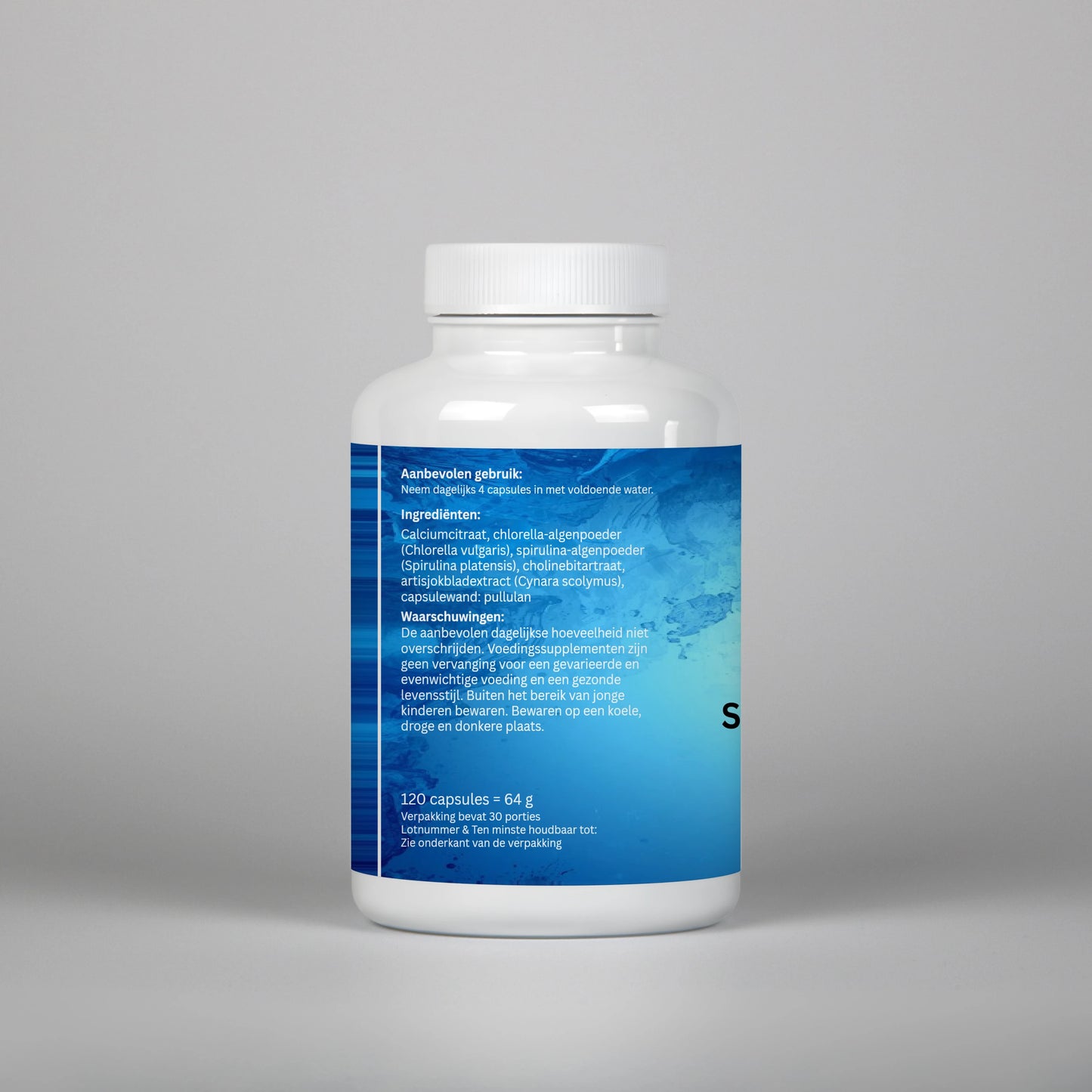 Spirulina + Chlorella - 120 Capsules