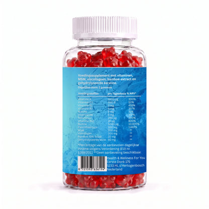Health & Wellnes For You Gummies Haar, Huid en Nagels 60 stuks