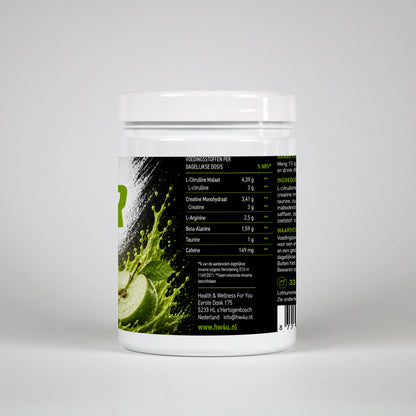 Pre-Workout Booster Green Apple - 500g