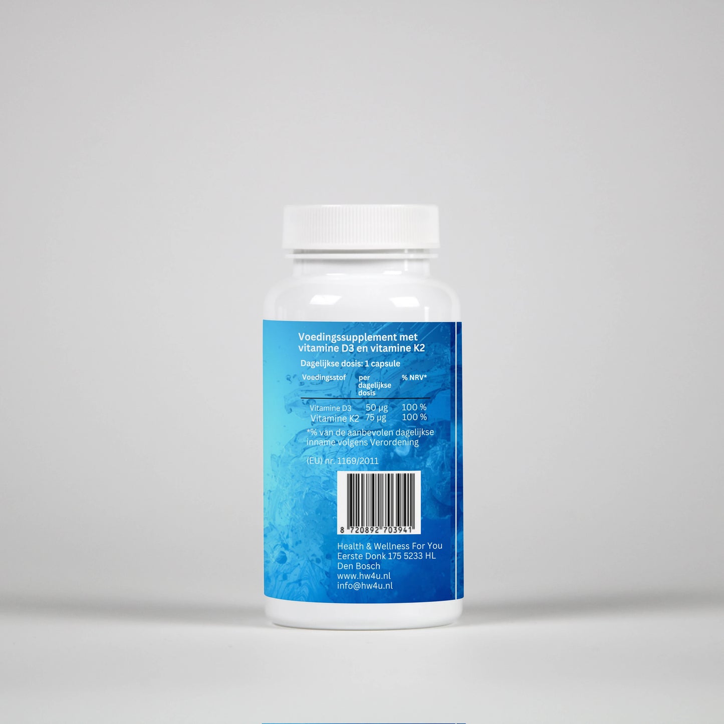 Vitamin D3 + K2 – 90 Capsules