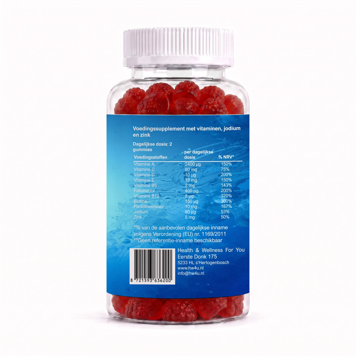 Health & Wellness For You Multivitamine Gummies 60 stuks