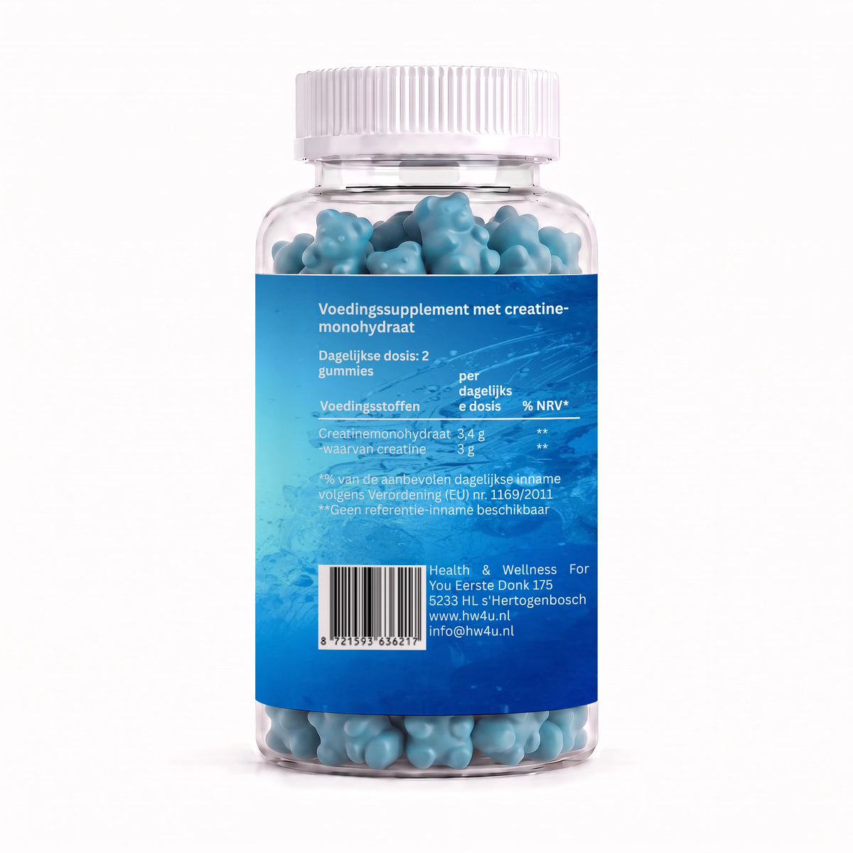 Health & Wellness For You Creatine Gummies – 60 Gummies