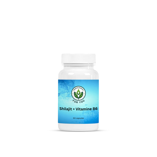 Shilajit + Vitamin B6 - 60 Capsules
