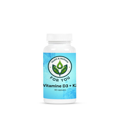 Vitamin D3 + K2 – 90 Capsules