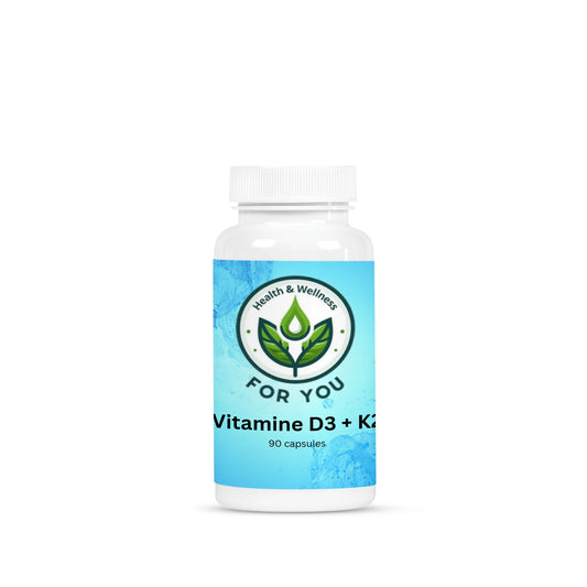 Vitamin D3 + K2 – 90 Capsules
