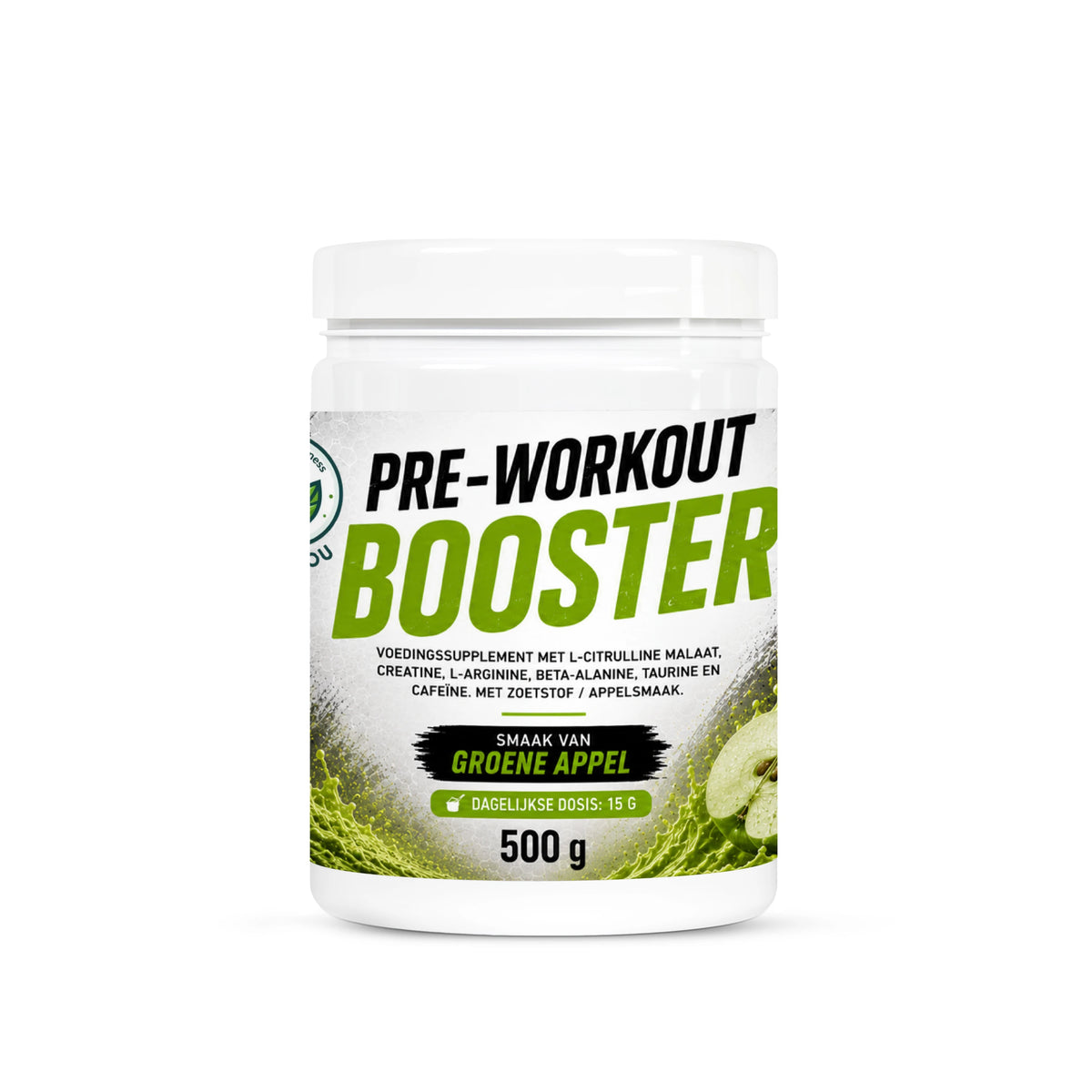 Pre-Workout Booster Green Apple - 500g