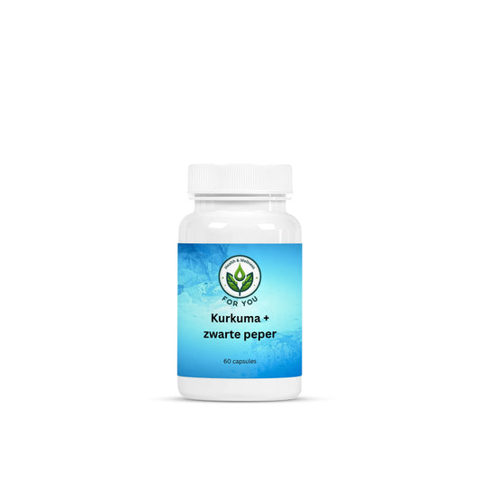 Turmeric + Black Pepper - 60 Capsules