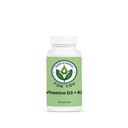 Vitamin D3 + K2 – 90 Capsules
