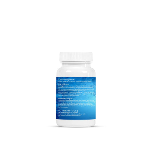 Turmeric + Black Pepper - 60 Capsules