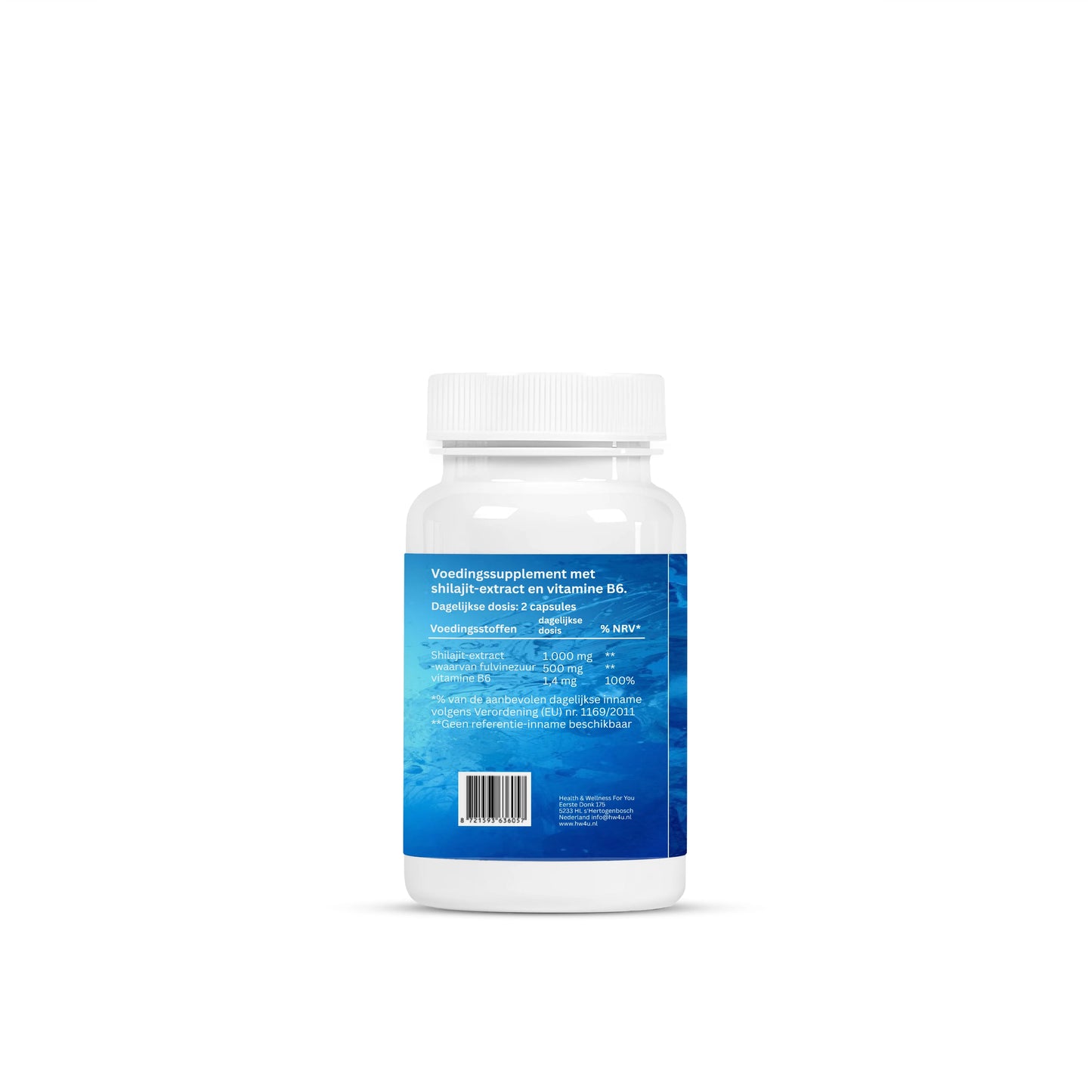 Shilajit + Vitamin B6 - 60 Capsules