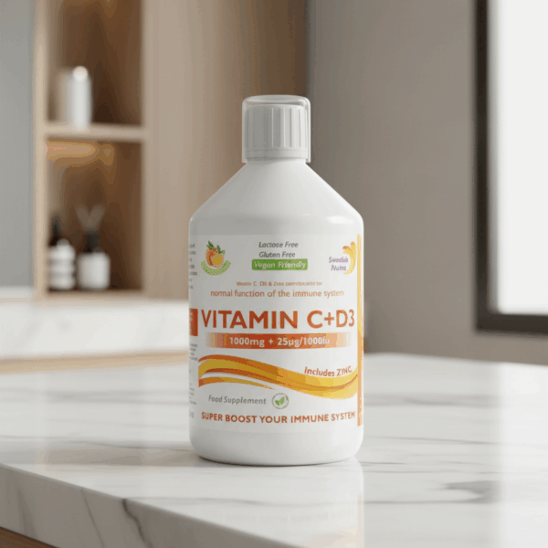 Swedish Nutra Vitamin C + D3